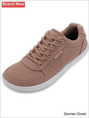 ✨ WHITIN Womens Minimalist Barefoot Shoes Wide Toe Box Canvas